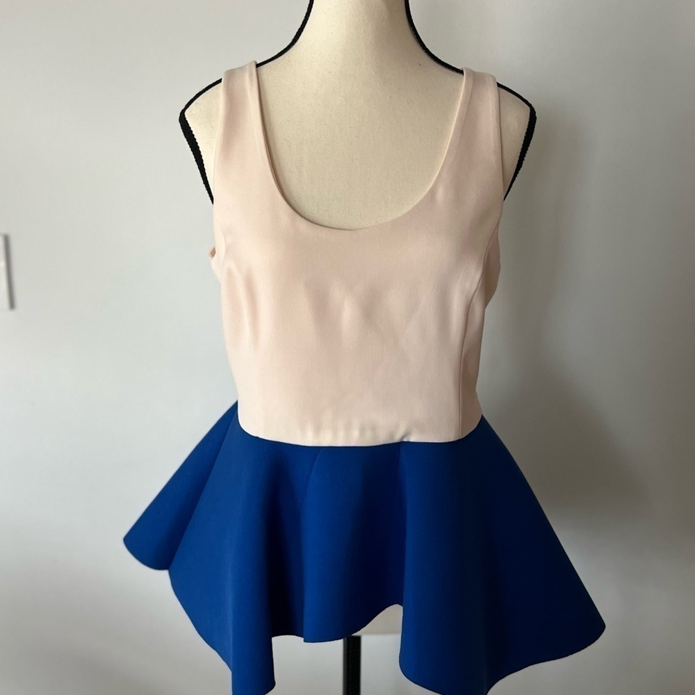 Peplum tank top by Cameo